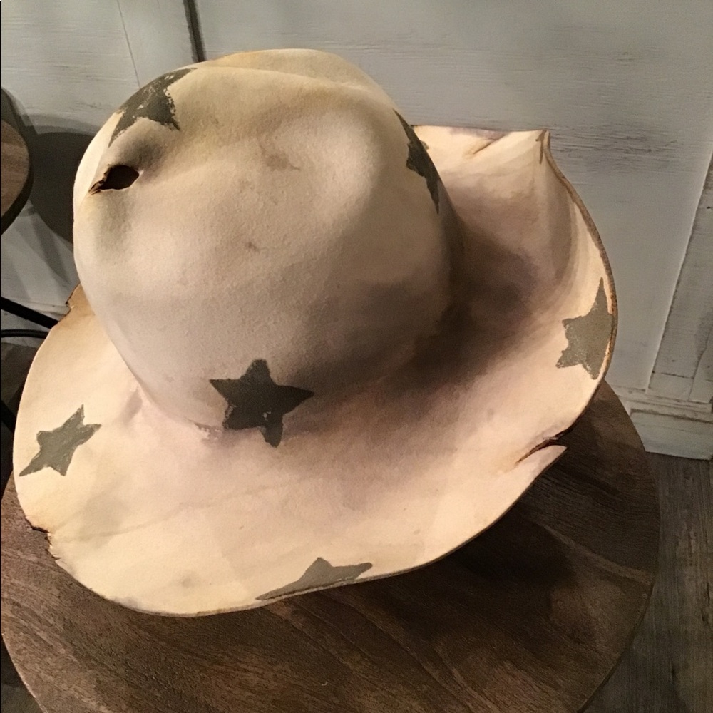 Ooak Vtg artist hat magnolia style